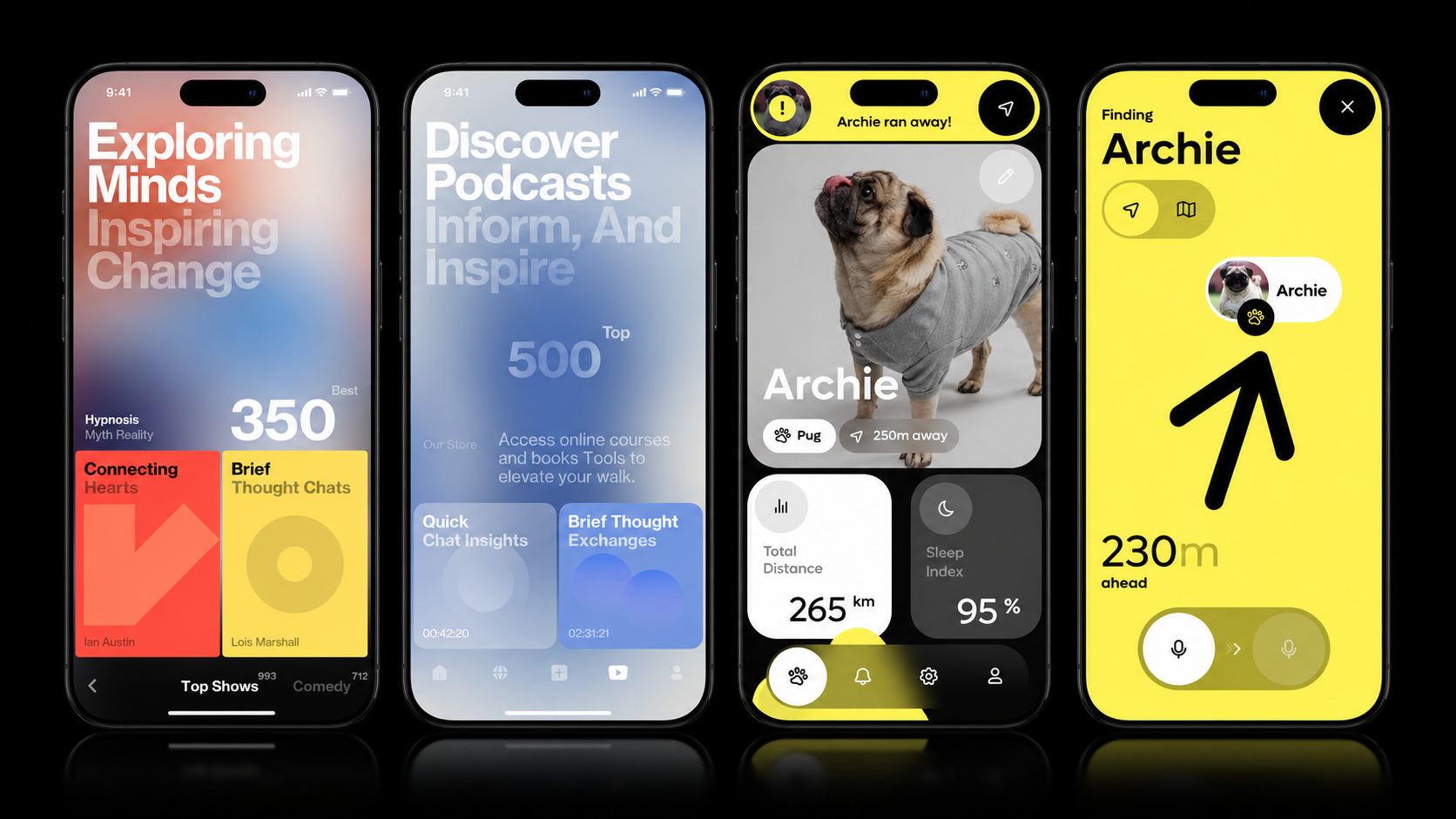 移动端 APP 与小程序界面展示